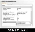 pasul 3 :
dupa ce am bifat use the advanced 3d image settings in dreapta scrie take me there dam
