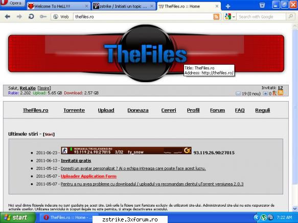 # nick : skizzi
# nume produs : cont filelist & thefiles 
# actiune (vazare sau cumparare) : vand
#